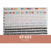 Telefoonnummerarmbandje Zelf Samenstellen